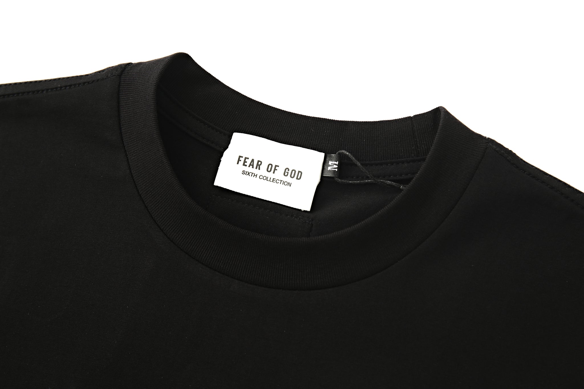 Camiseta 834036 Oversize Negra Para Hombre