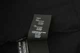 Camiseta 834036 Oversize Negra Para Hombre