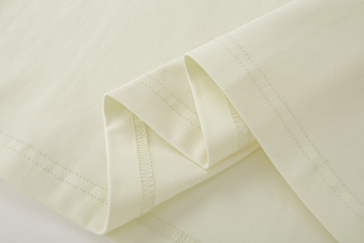 Camiseta 834026 Crema Oversize Para Hombre