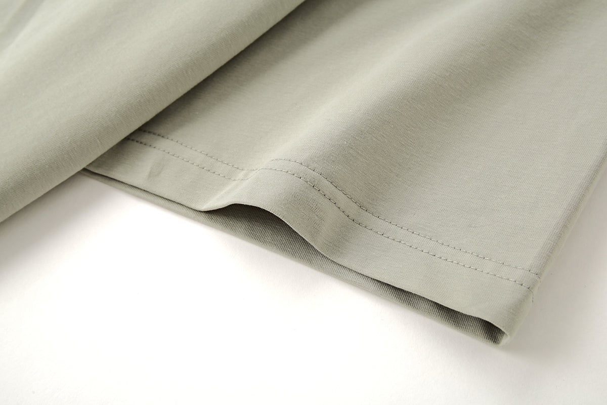 Camiseta 834026 Gris Claro Oversize Para Hombre