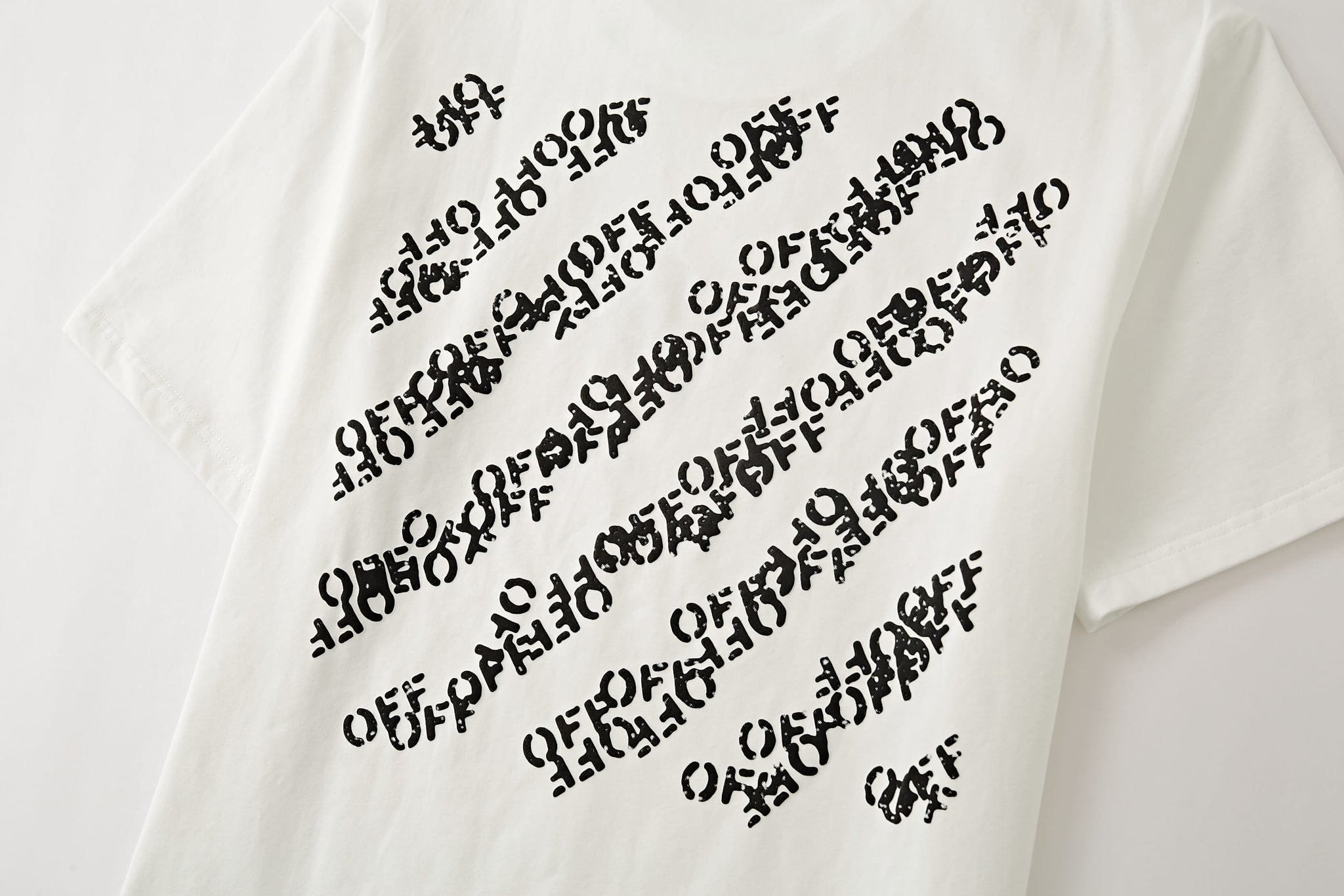 Camiseta 66634 Estampada Blanca Para Hombre