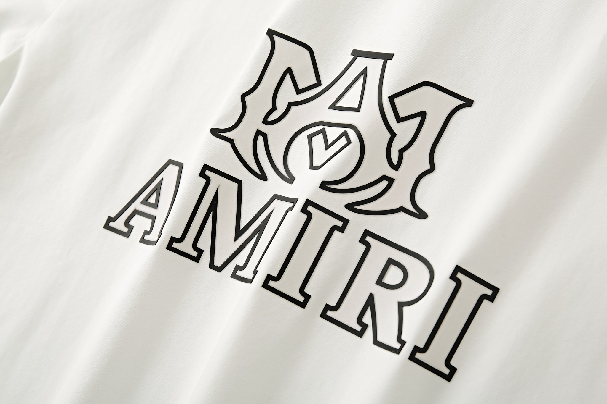 Camiseta 66636 Estampada Blanca Para Hombre