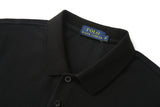 Camiseta 13614# Tipo Polo Negra Para Hombre