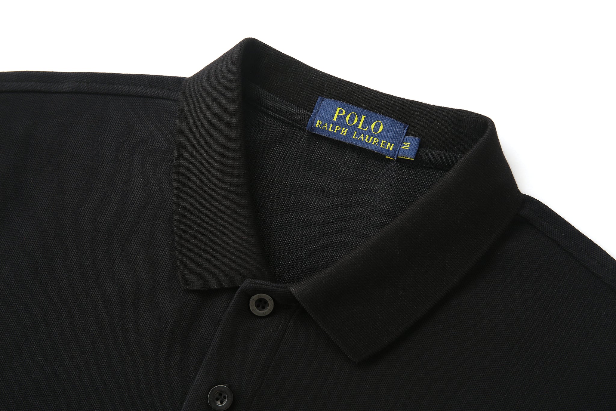 Camiseta 13614# Tipo Polo Negra Para Hombre