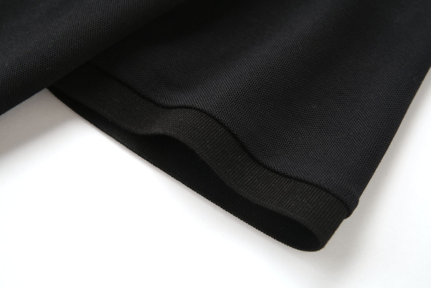 Camiseta 13614# Tipo Polo Negra Para Hombre