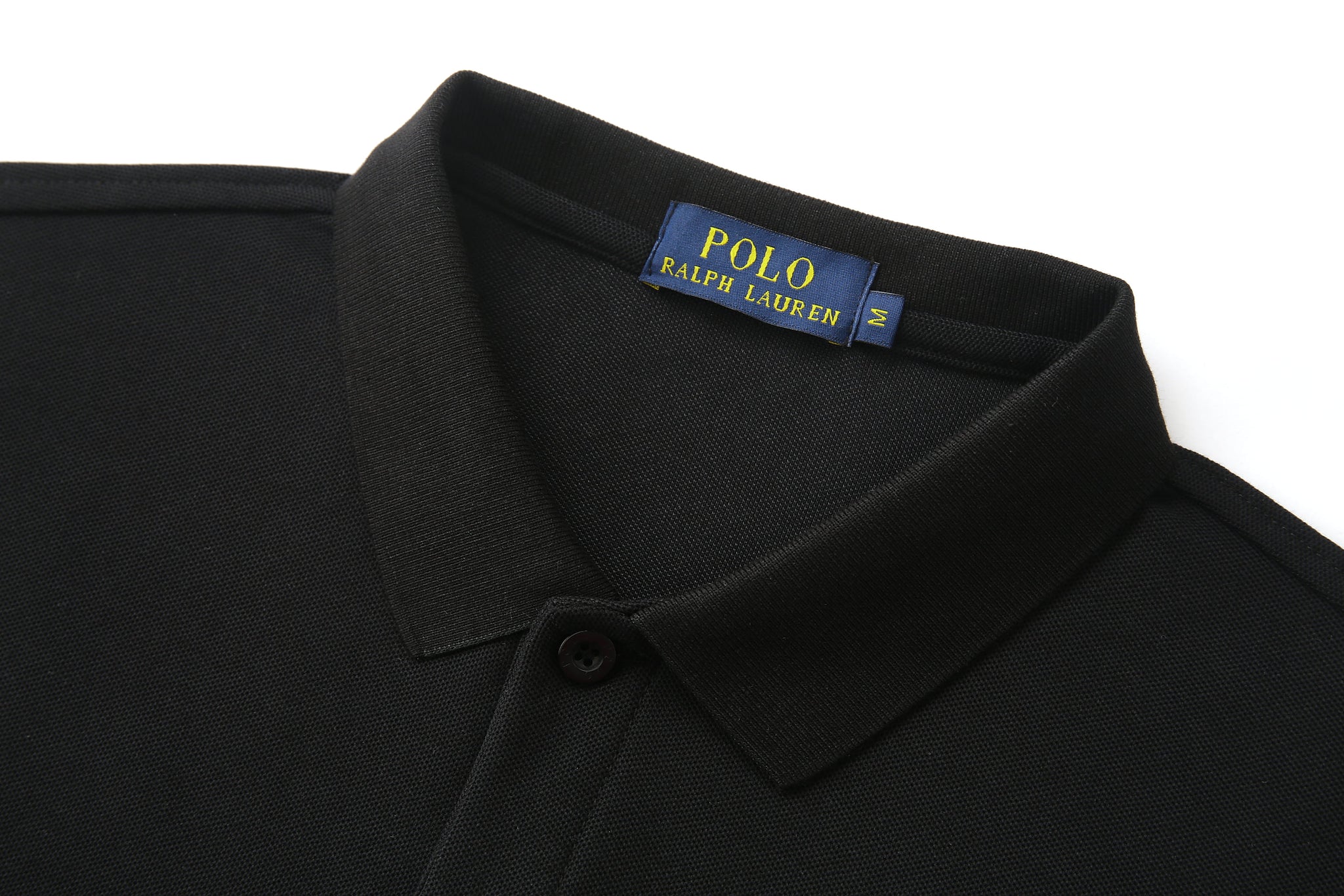 Camiseta 22551# Tipo Polo Negra Para Hombre