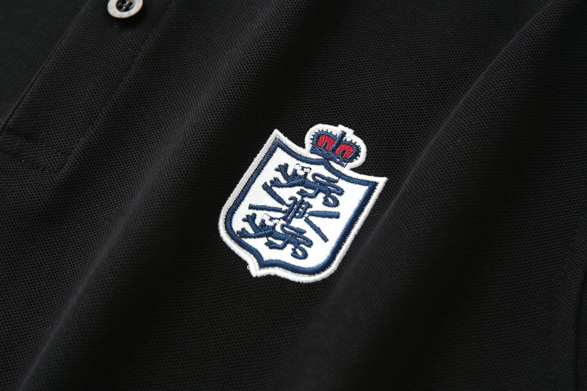 Camiseta 22551# Tipo Polo Negra Para Hombre