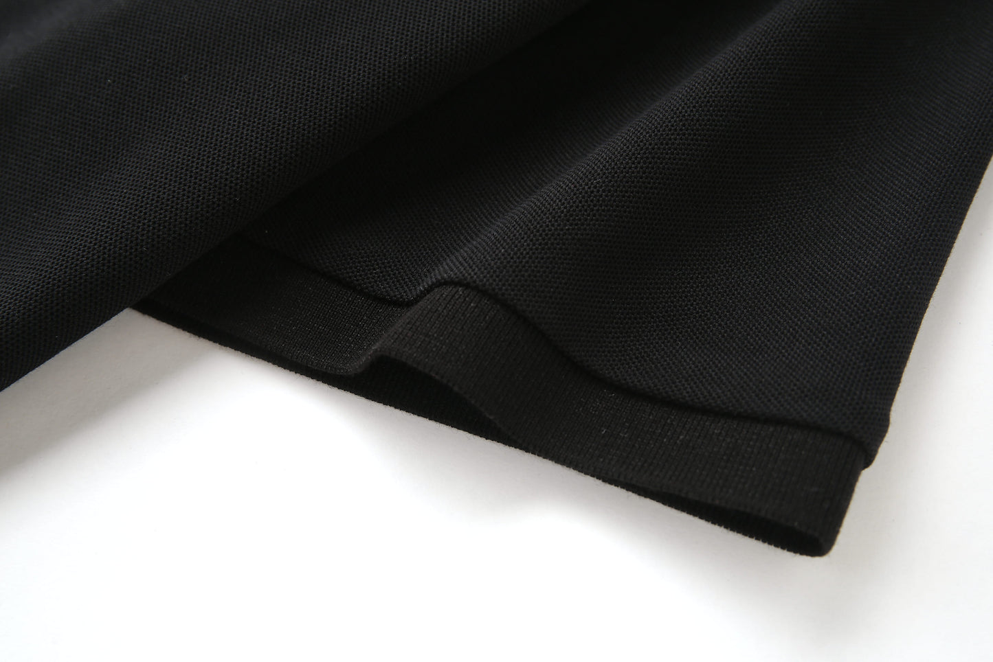 Camiseta 22551# Tipo Polo Negra Para Hombre