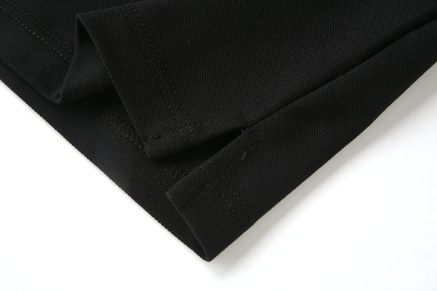 Camiseta 22551# Tipo Polo Negra Para Hombre