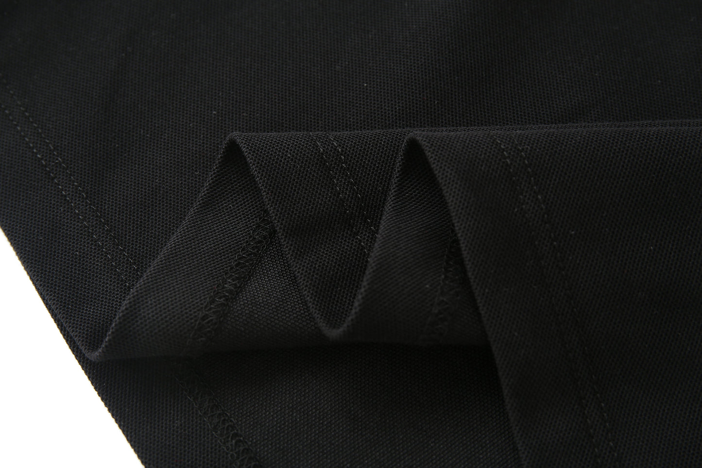 Camiseta 22551# Tipo Polo Negra Para Hombre