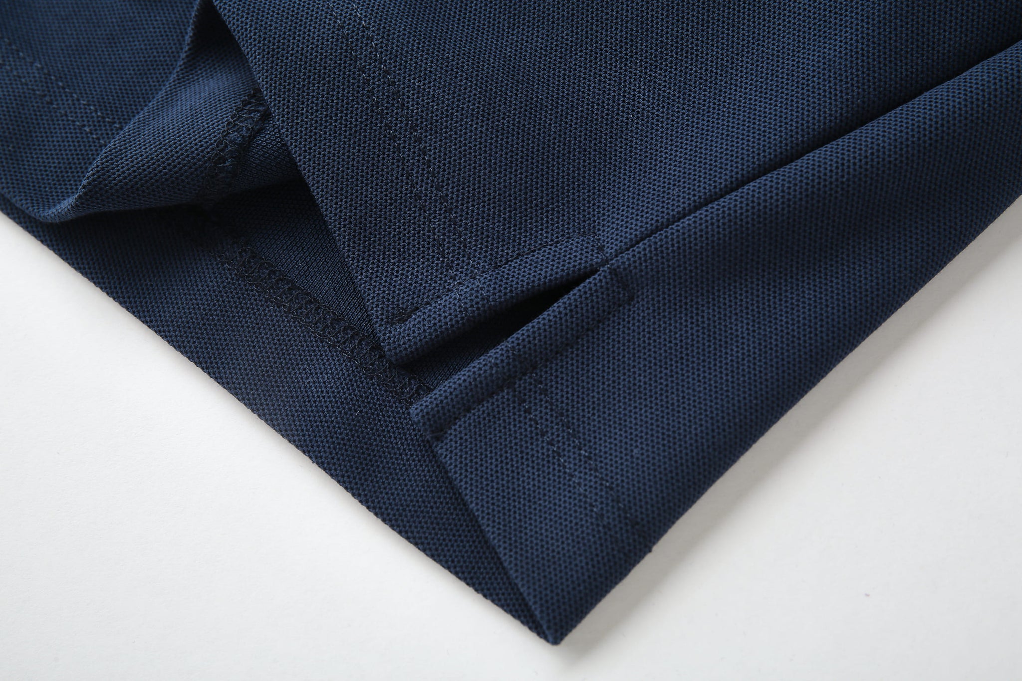 Camiseta 22464# Tipo Polo Azul Oscuro Para Hombre