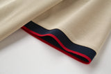 Camiseta 22341# Tipo Polo Khaki Para hombre