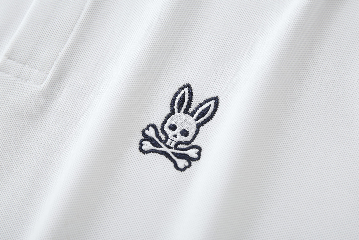 Camiseta 22361# Tipo Polo Blanca Para Hombre