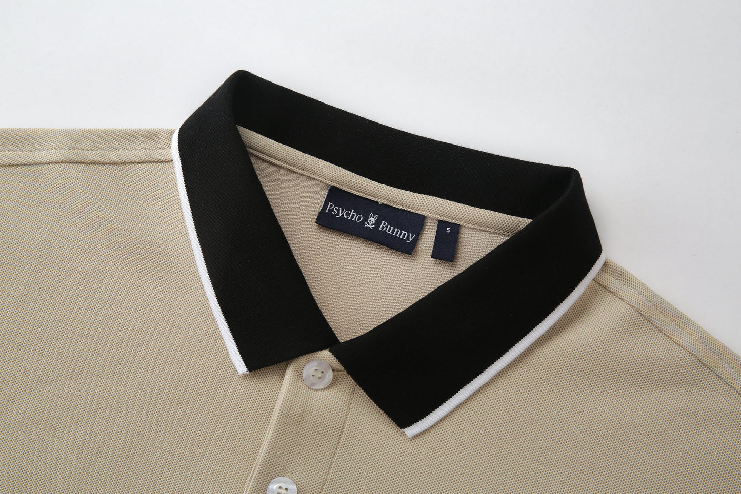 Camiseta 22340# Tipo Polo Khaki Para Hombre