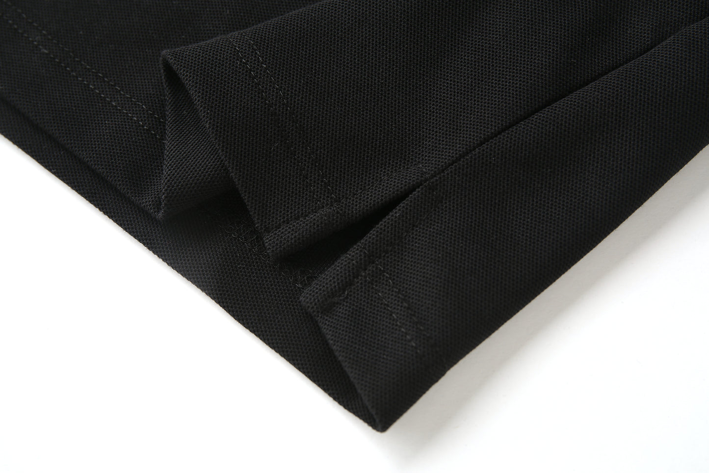 Camiseta 22350 Tipo Polo Negra Para hombre