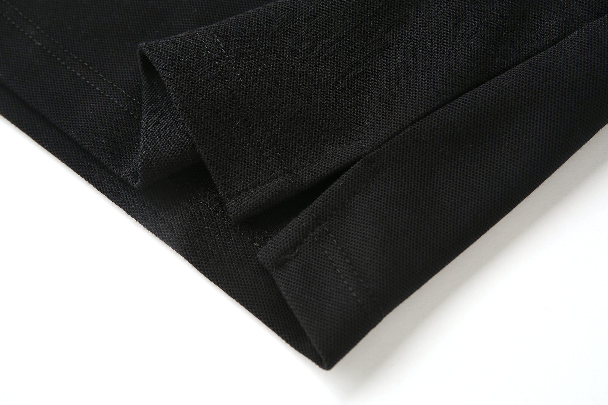 Camiseta 22350 Tipo Polo Negra Para hombre