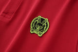 Camiseta 22369# Tipo Polo Roja Para Hombre