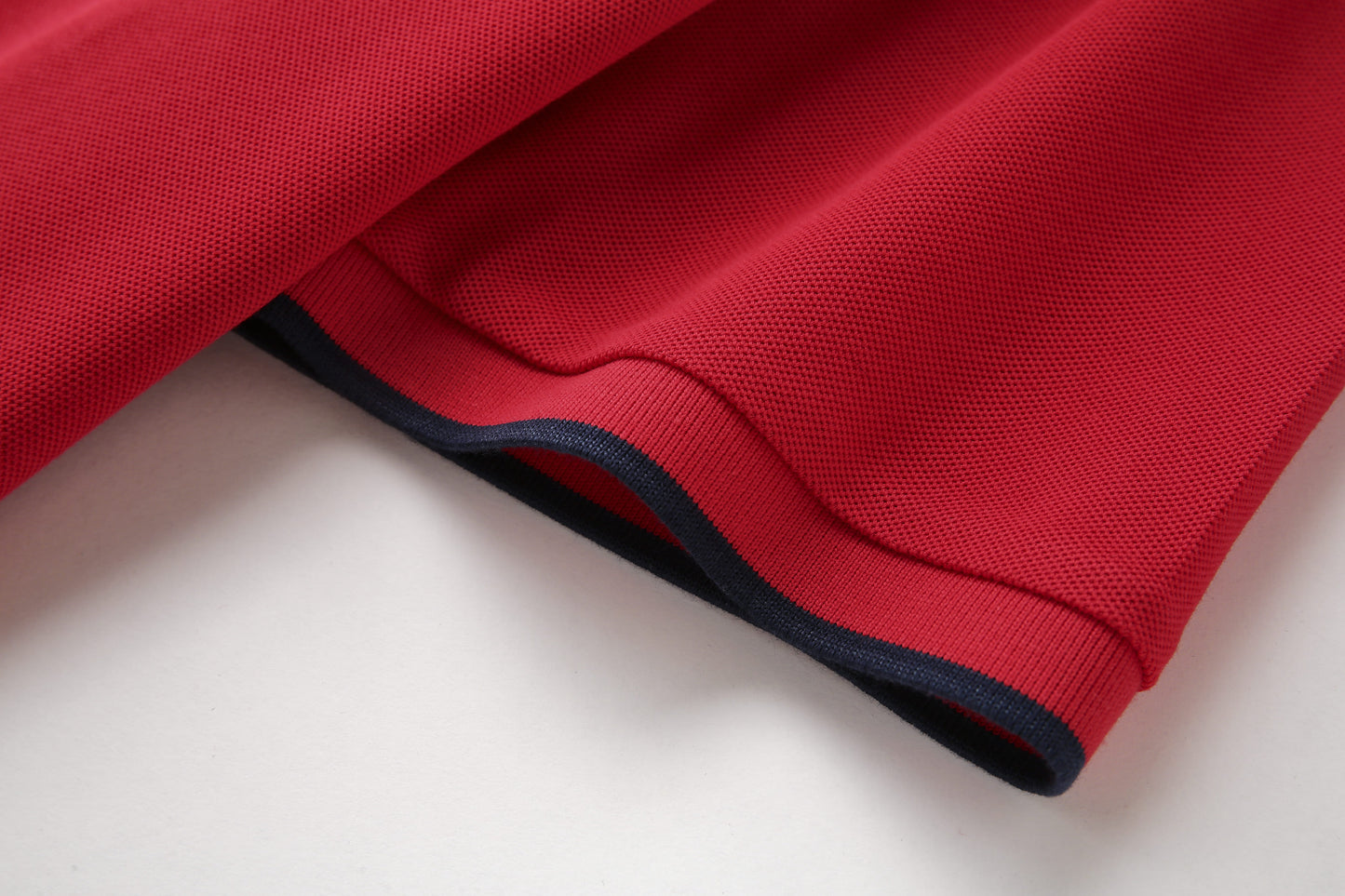 Camiseta 22369# Tipo Polo Roja Para Hombre