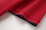 Camiseta 22369# Tipo Polo Roja Para Hombre