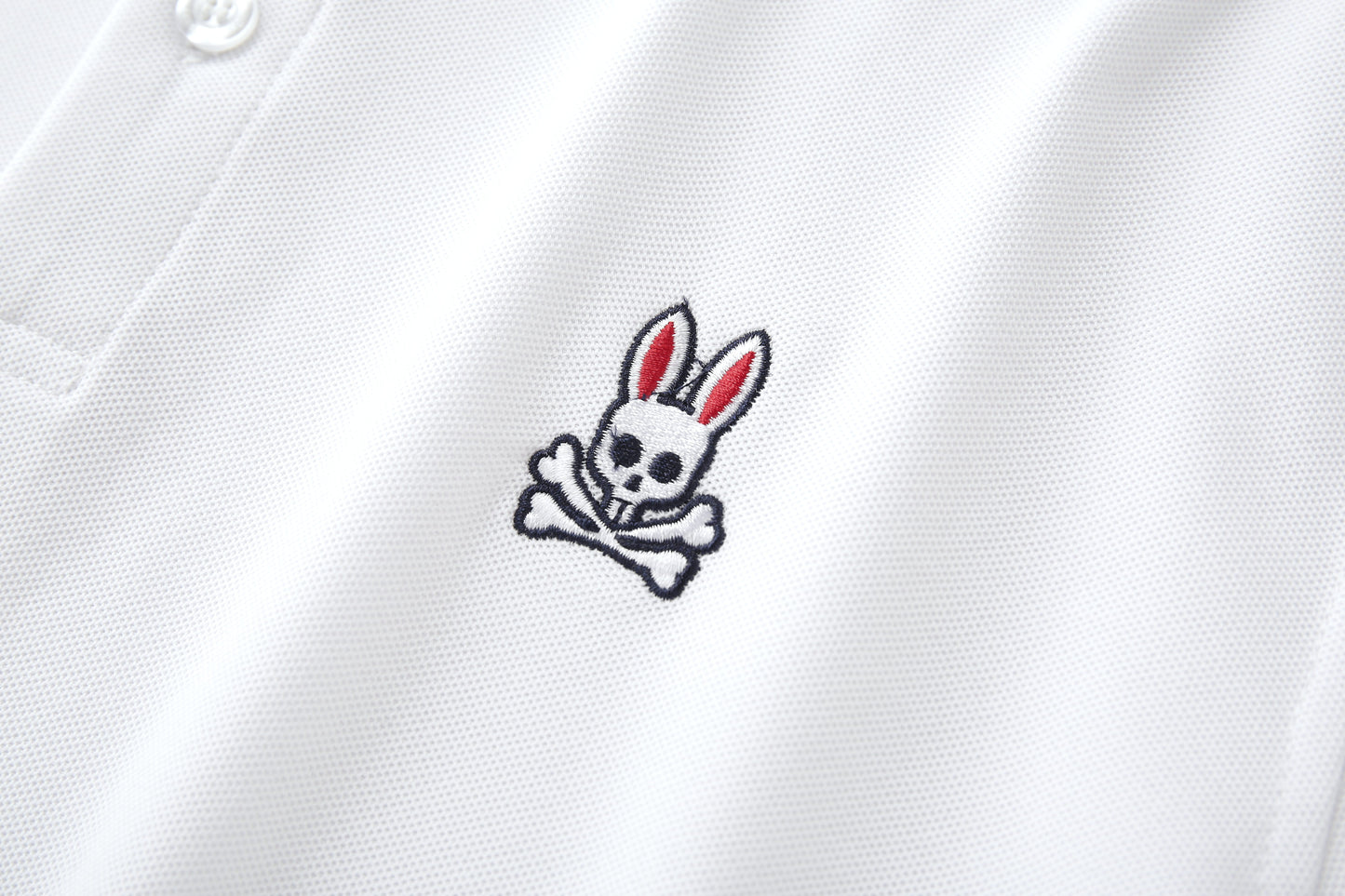 Camiseta 22474 Tipo Polo Blanca Para Hombre