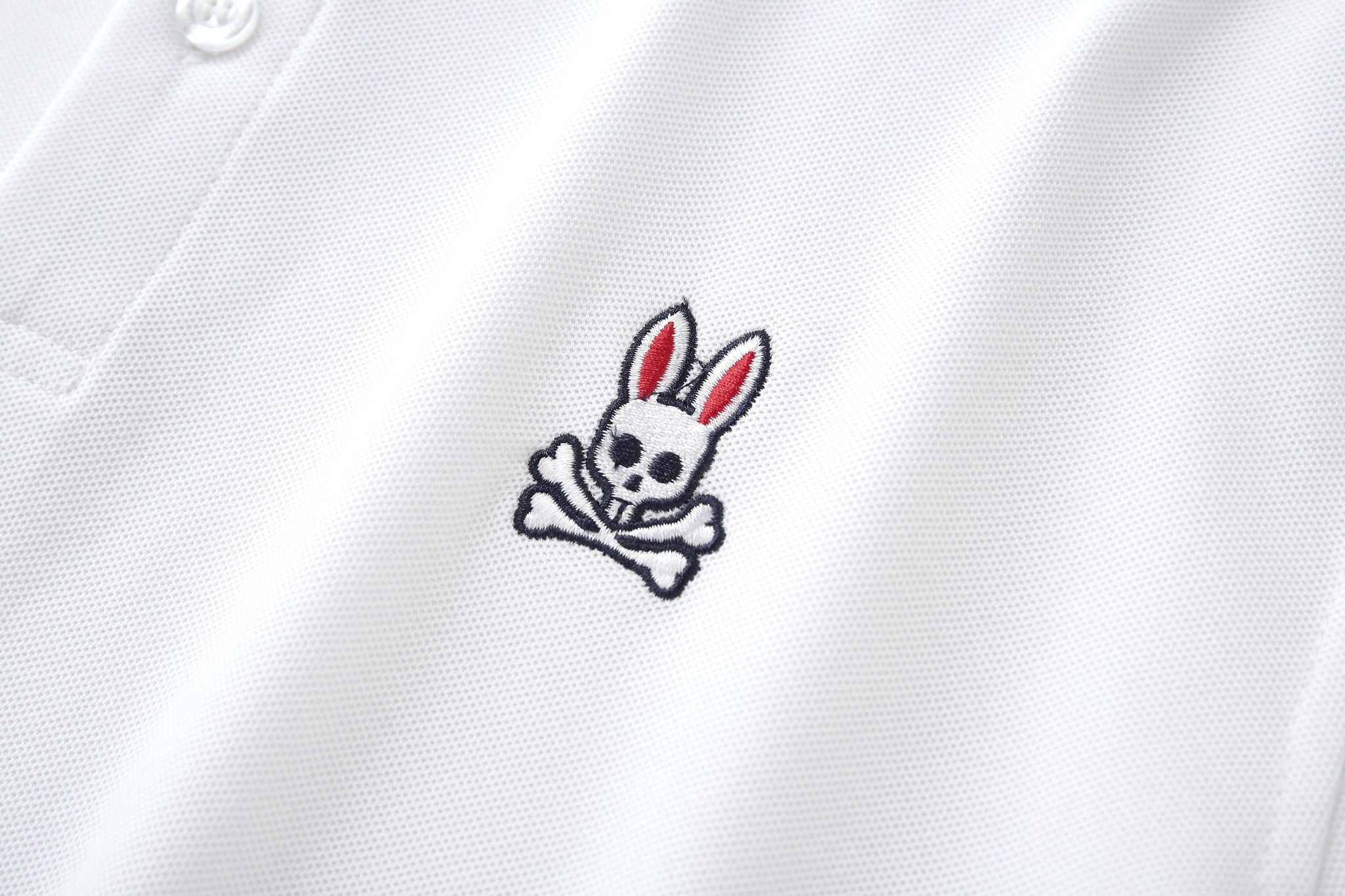 Camiseta 22474 Tipo Polo Blanca Para Hombre