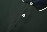Camiseta 22474 Tipo Polo Verde Para Hombre