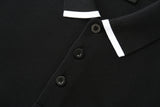 Camiseta 22352#  Tipo Polo Negra Para hombre