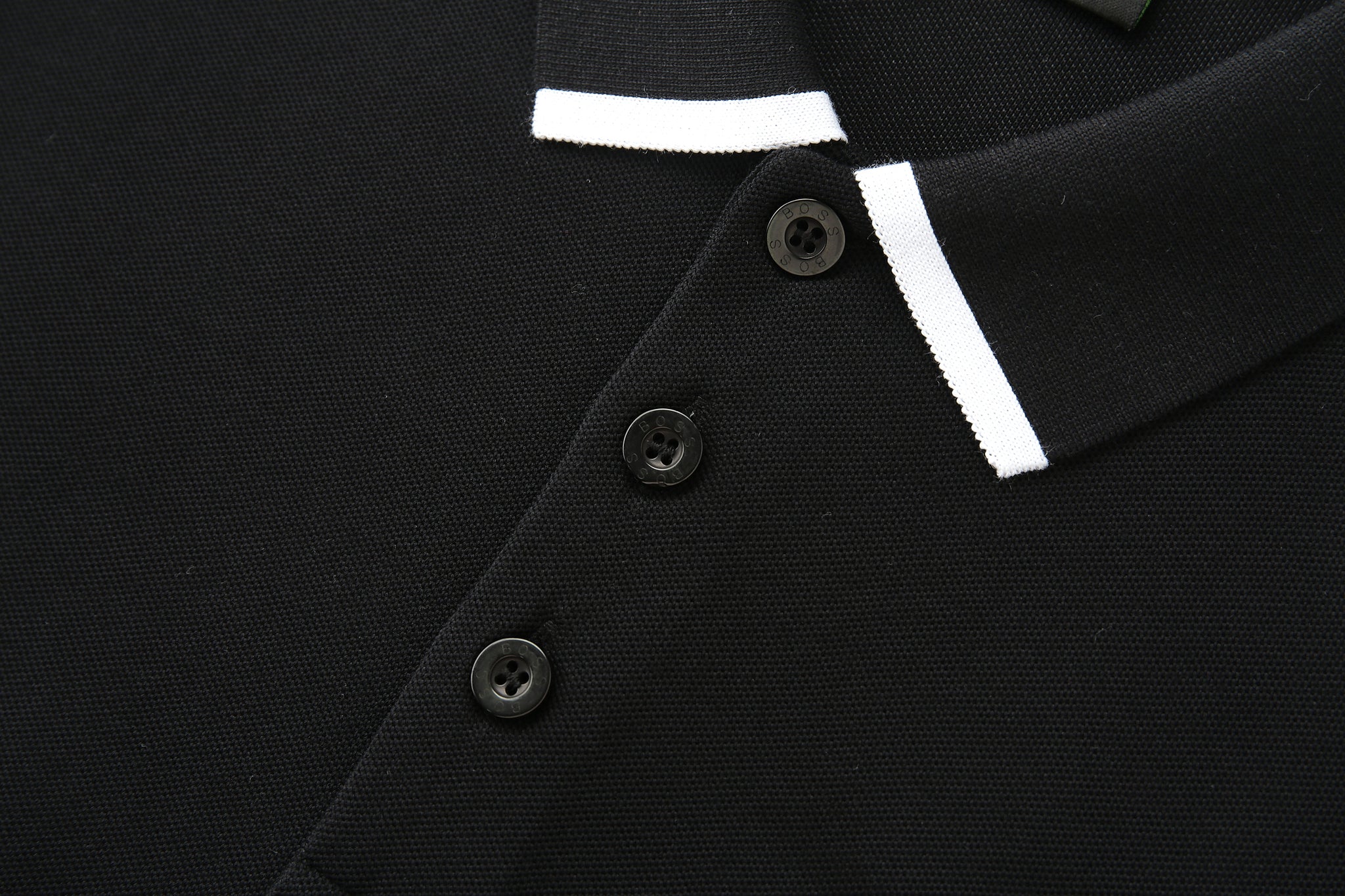 Camiseta 22352#  Tipo Polo Negra Para hombre