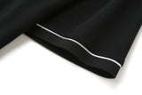 Camiseta 22352#  Tipo Polo Negra Para hombre
