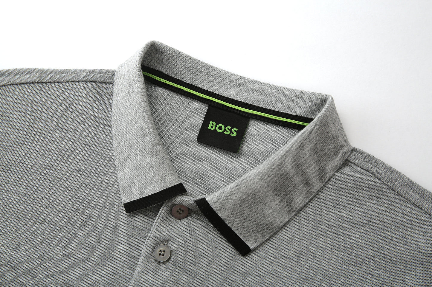 Camiseta 22352#  Tipo Polo Gris Para hombre