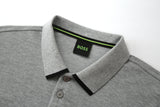 Camiseta 22352#  Tipo Polo Gris Para hombre