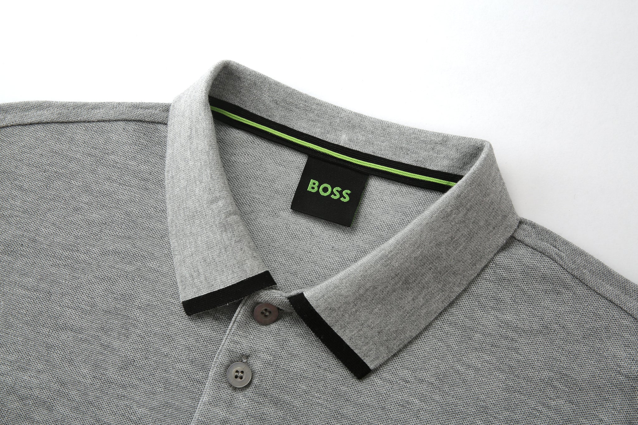 Camiseta 22352#  Tipo Polo Gris Para hombre