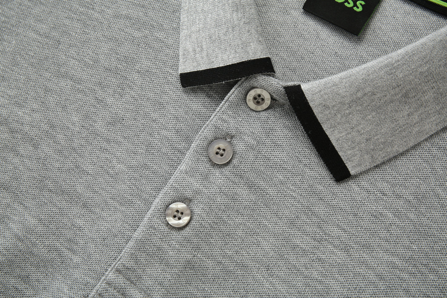 Camiseta 22352#  Tipo Polo Gris Para hombre