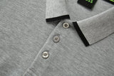 Camiseta 22352#  Tipo Polo Gris Para hombre