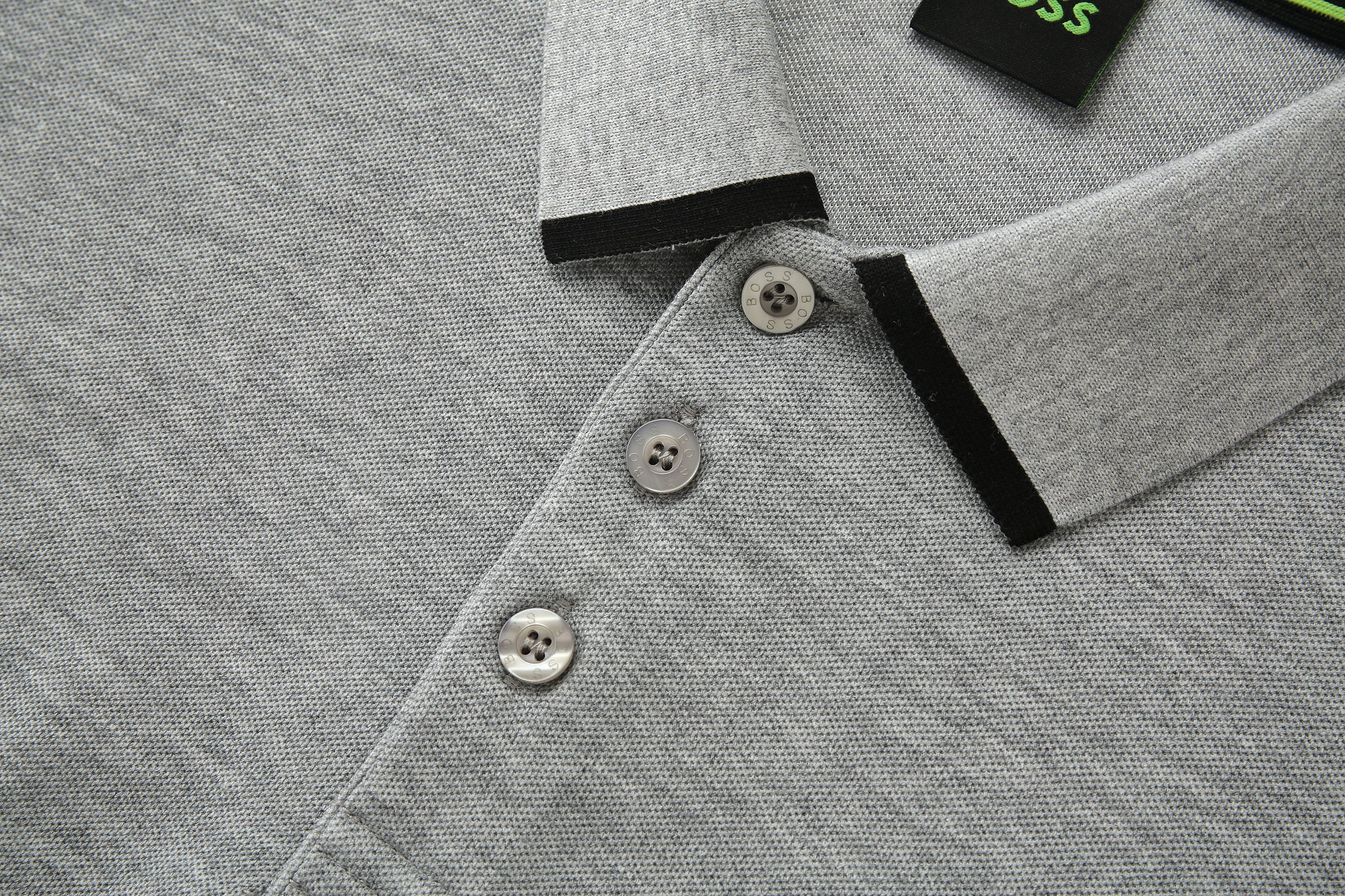 Camiseta 22352#  Tipo Polo Gris Para hombre