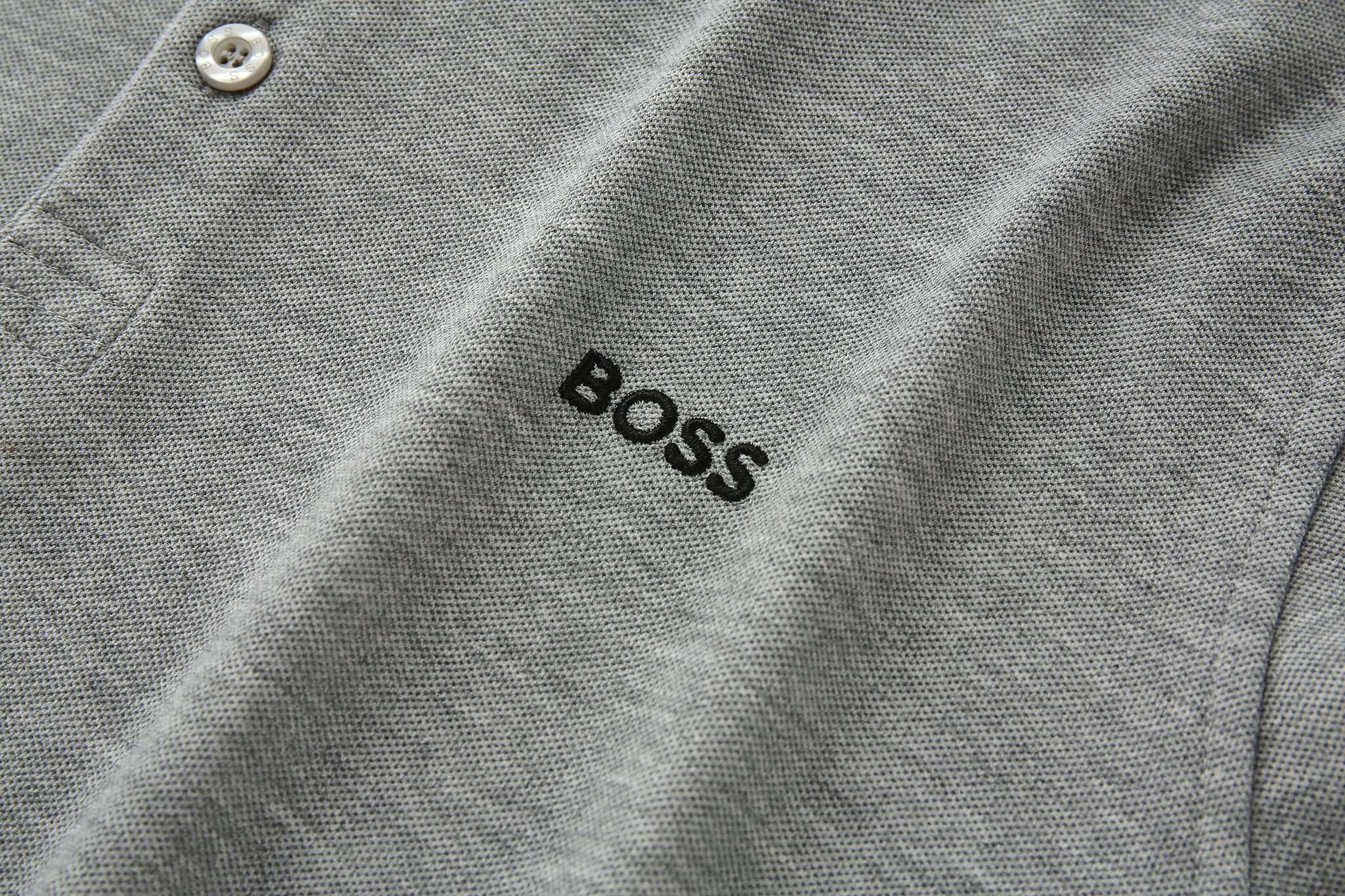 Camiseta 22352#  Tipo Polo Gris Para hombre