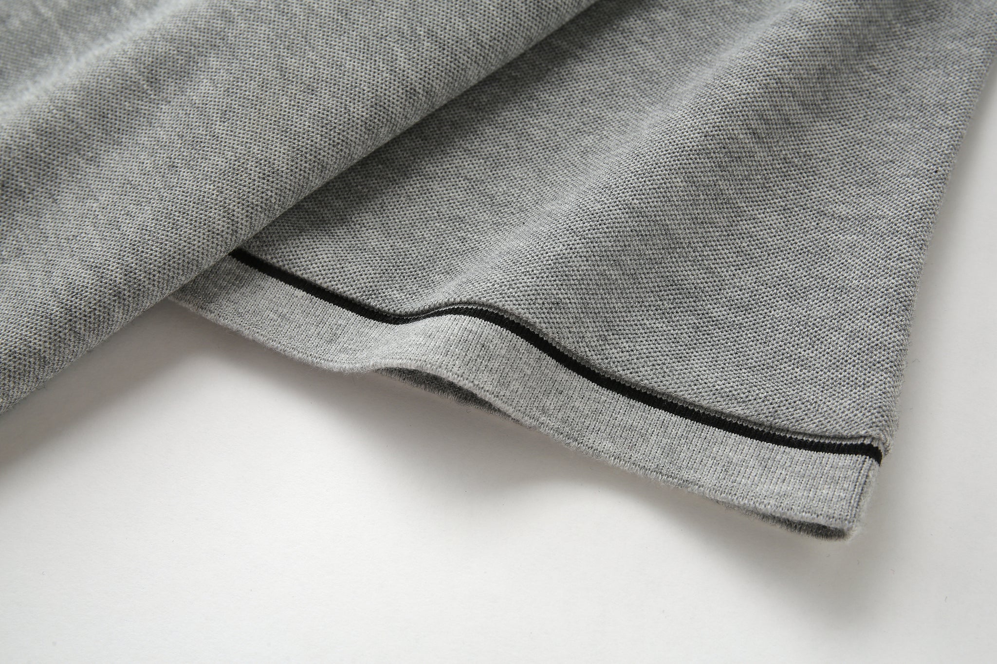 Camiseta 22352#  Tipo Polo Gris Para hombre