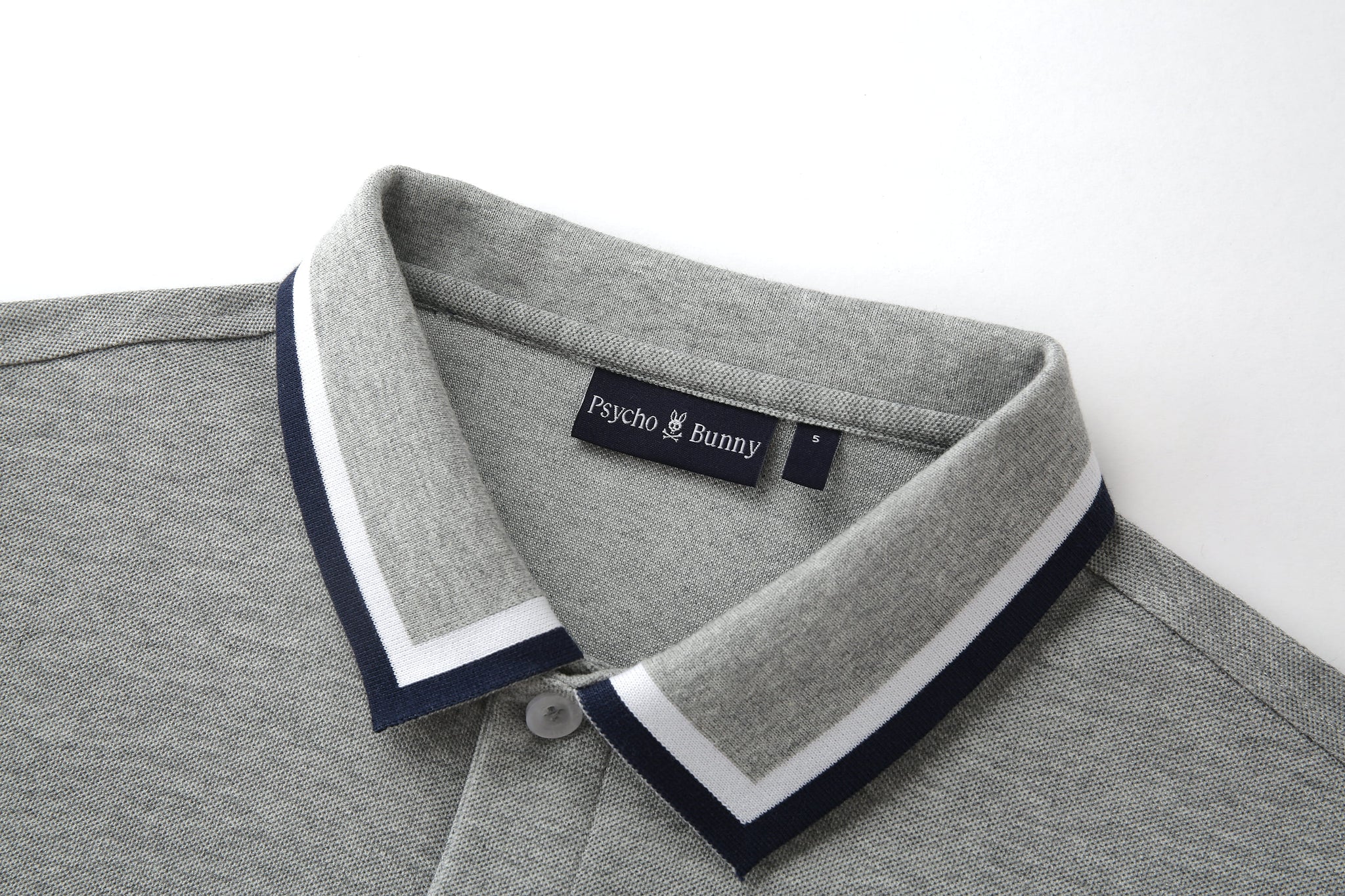 Camiseta 34591# Tipo Polo Gris Para Hombre