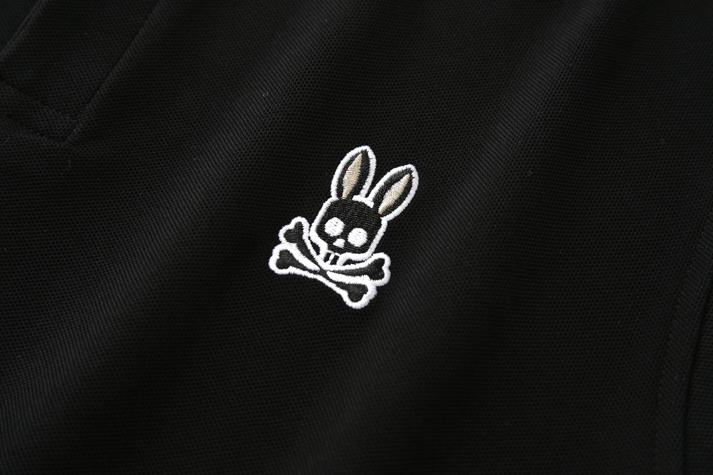 Camiseta 34591# Tipo Polo Negra Para Hombre