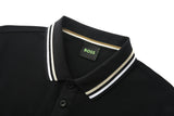 Camiseta 22346# Tipo Polo Negra Para Hombre