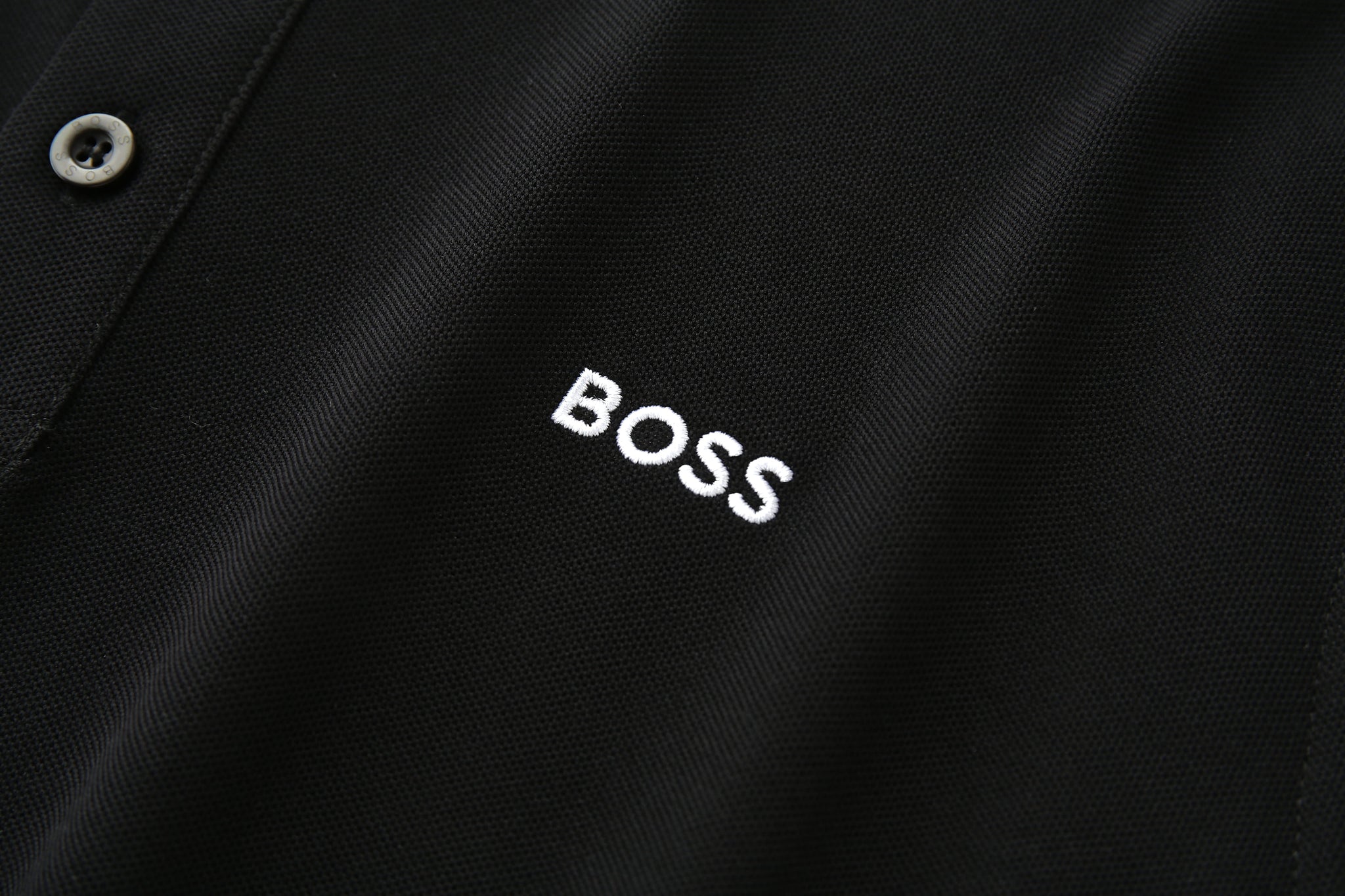 Camiseta 22346# Tipo Polo Negra Para Hombre