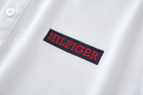 Camiseta 22343# Tipo Polo Blanca Para Hombre