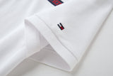 Camiseta 22343# Tipo Polo Blanca Para Hombre