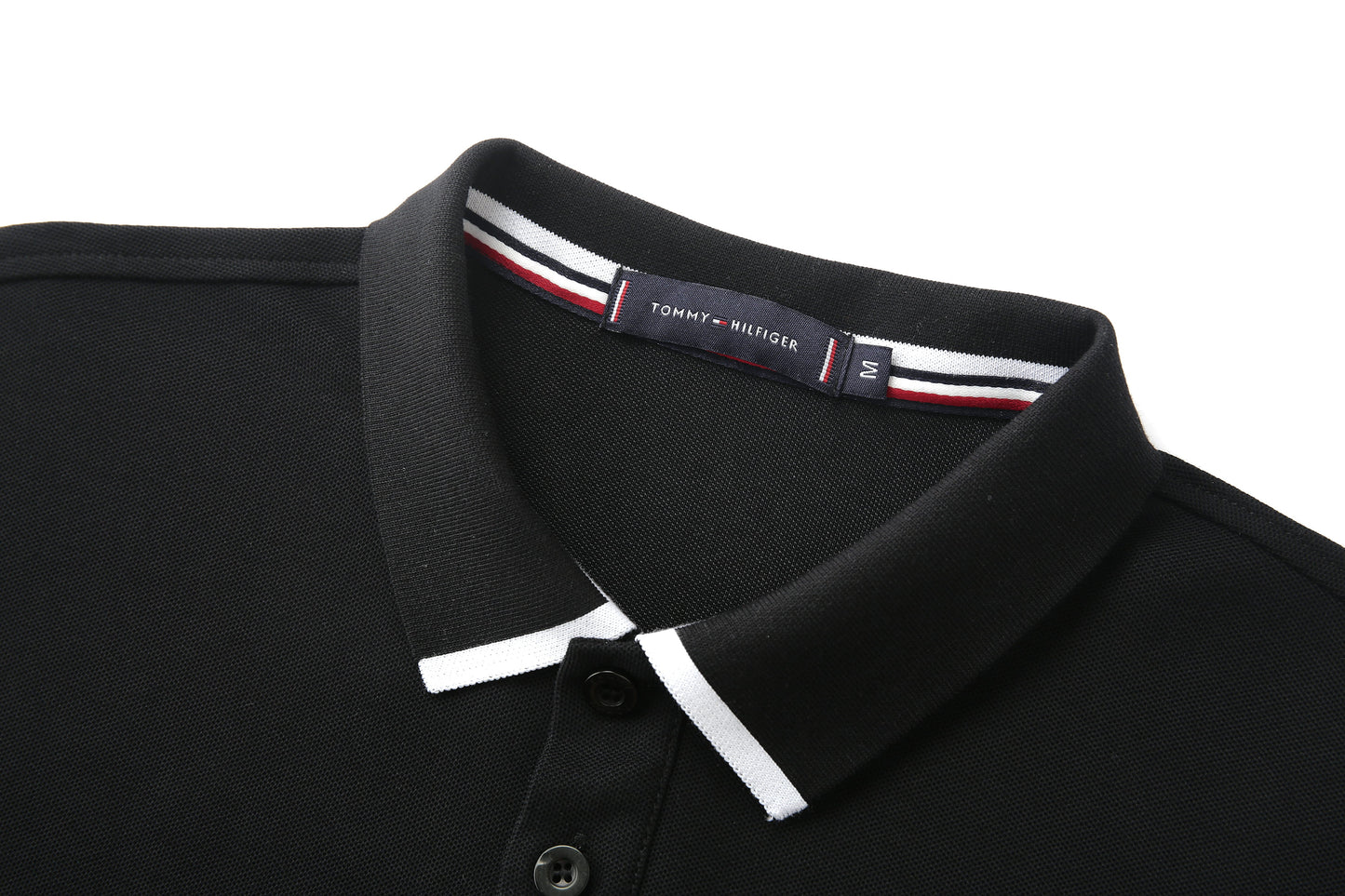 Camiseta 22343# Tipo Polo Negra Para Hombre