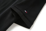 Camiseta 22343# Tipo Polo Negra Para Hombre