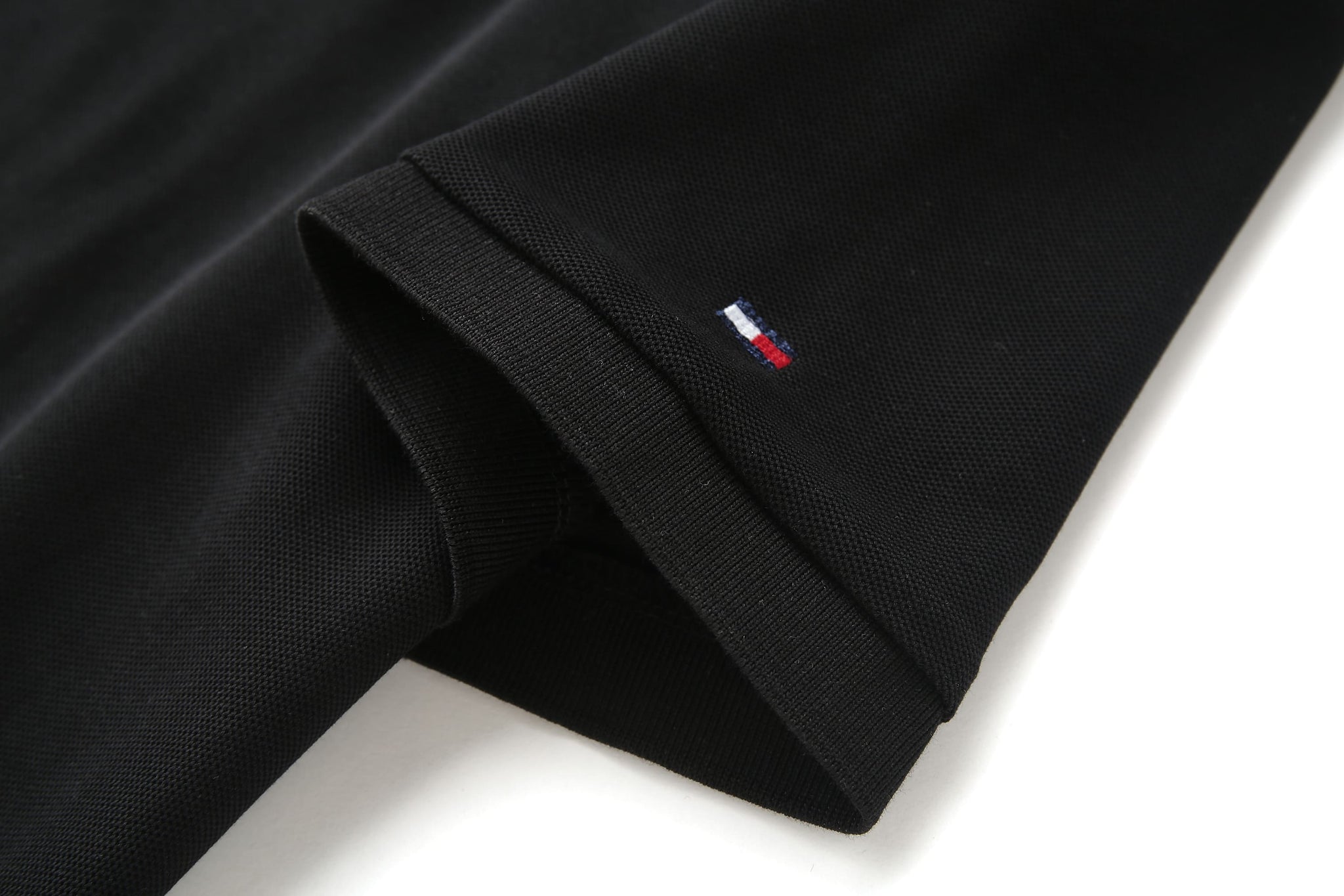 Camiseta 22343# Tipo Polo Negra Para Hombre