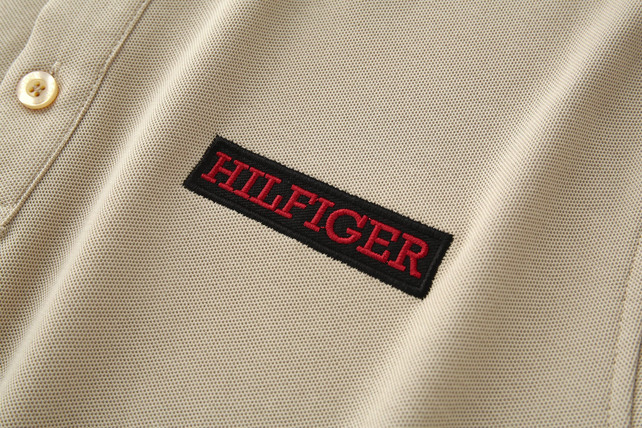 Camiseta 22343# Tipo Polo Khaki Para Hombre