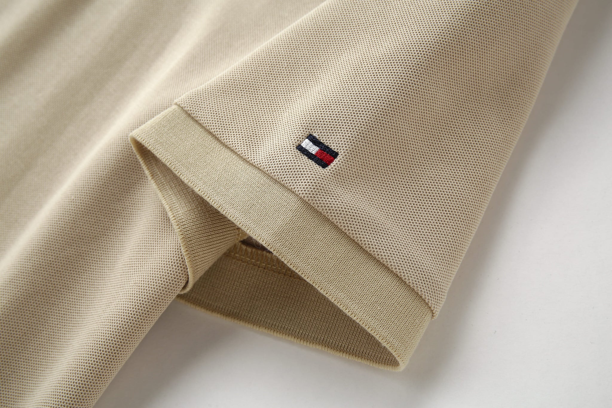 Camiseta 22343# Tipo Polo Khaki Para Hombre