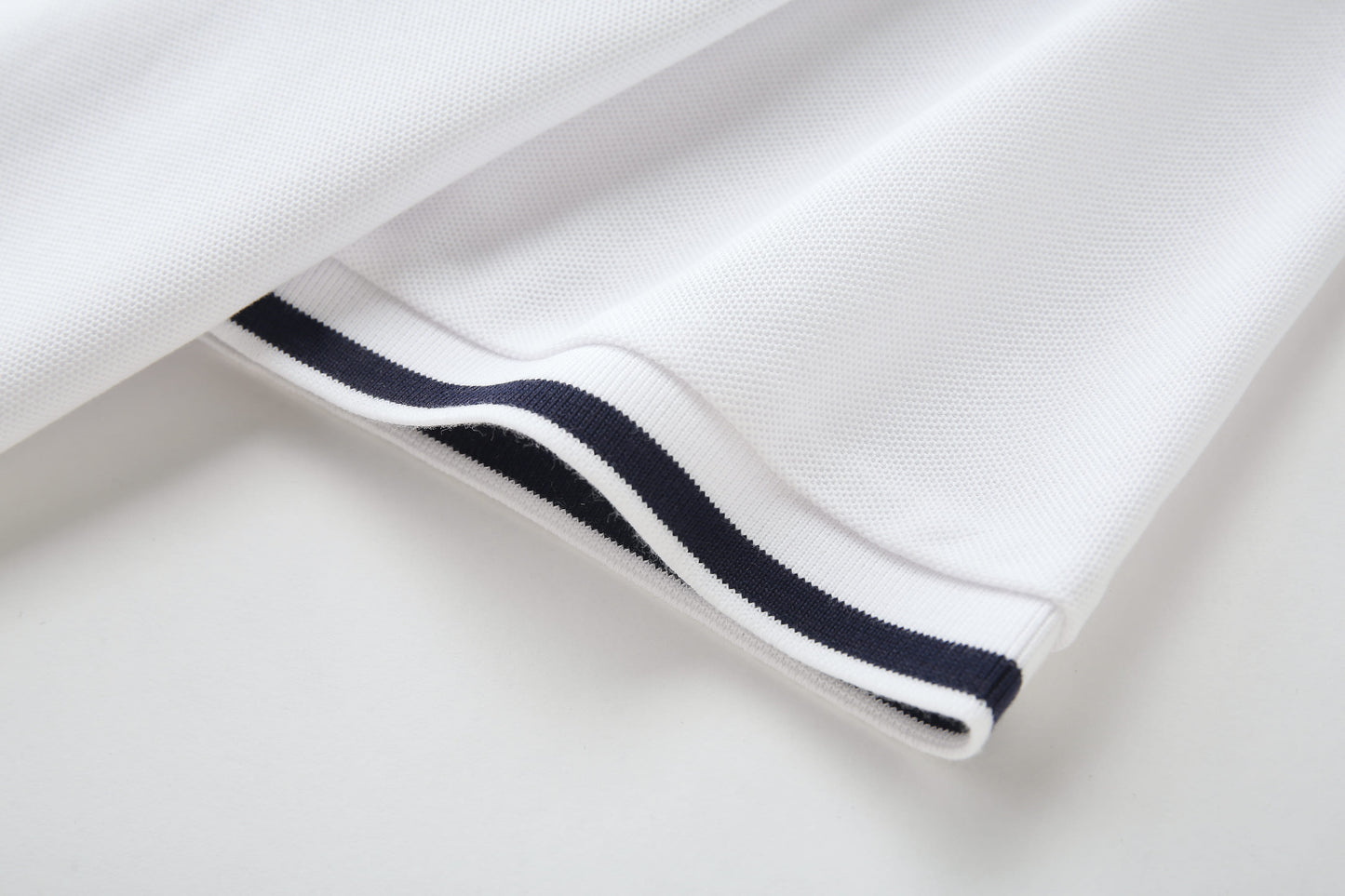 Camiseta 22353# Tipo Polo Blanca Para Hombre