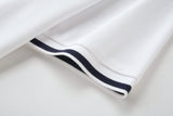 Camiseta 22353# Tipo Polo Blanca Para Hombre